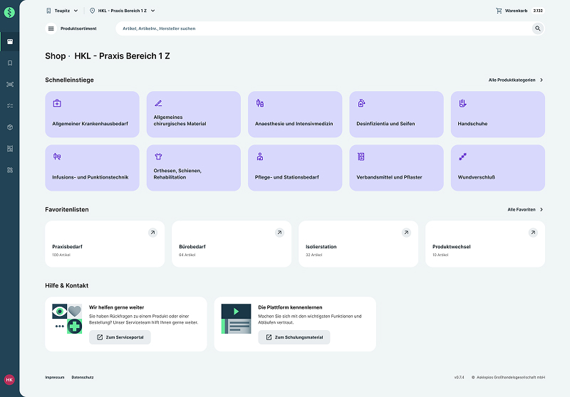 Asklepios – B2B Product Design